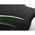 LUIMOTO (HyperSport) ERGO FIT Rider Seat Cover for the KAWASAKI H2 SX (2018+)